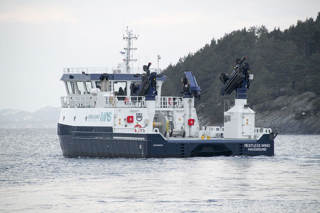 Marinus Aqua Service AS - Arbeidsbåt bestilt av ny design type, HFMV W20 Sørfonn L